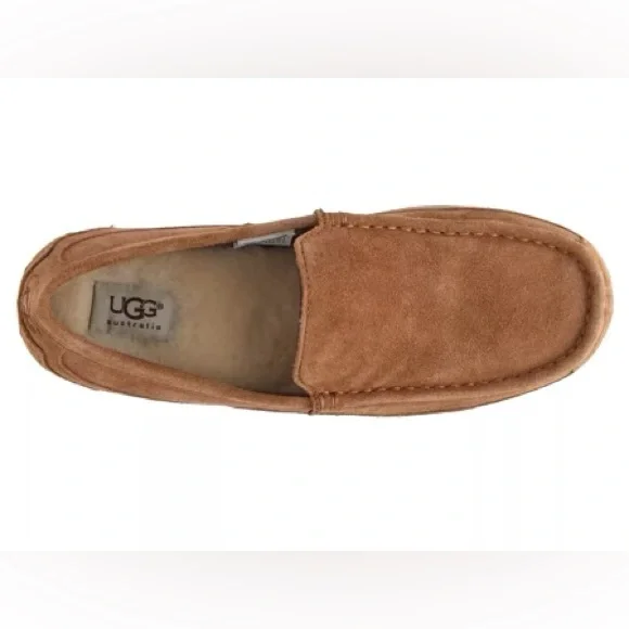 🆕 UGG men’s AdlerTan Suede Slip-Ons size 9 - Picture 6 of 11